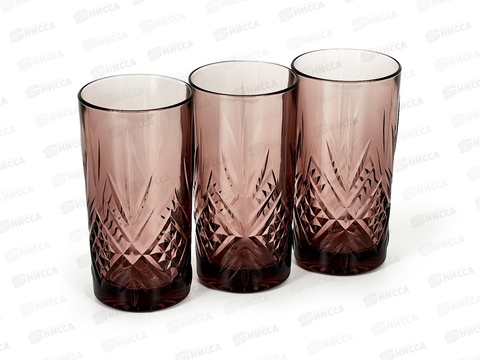 Набор стаканов Зальцбург Лилак высокий 380мл Q2884 3шт