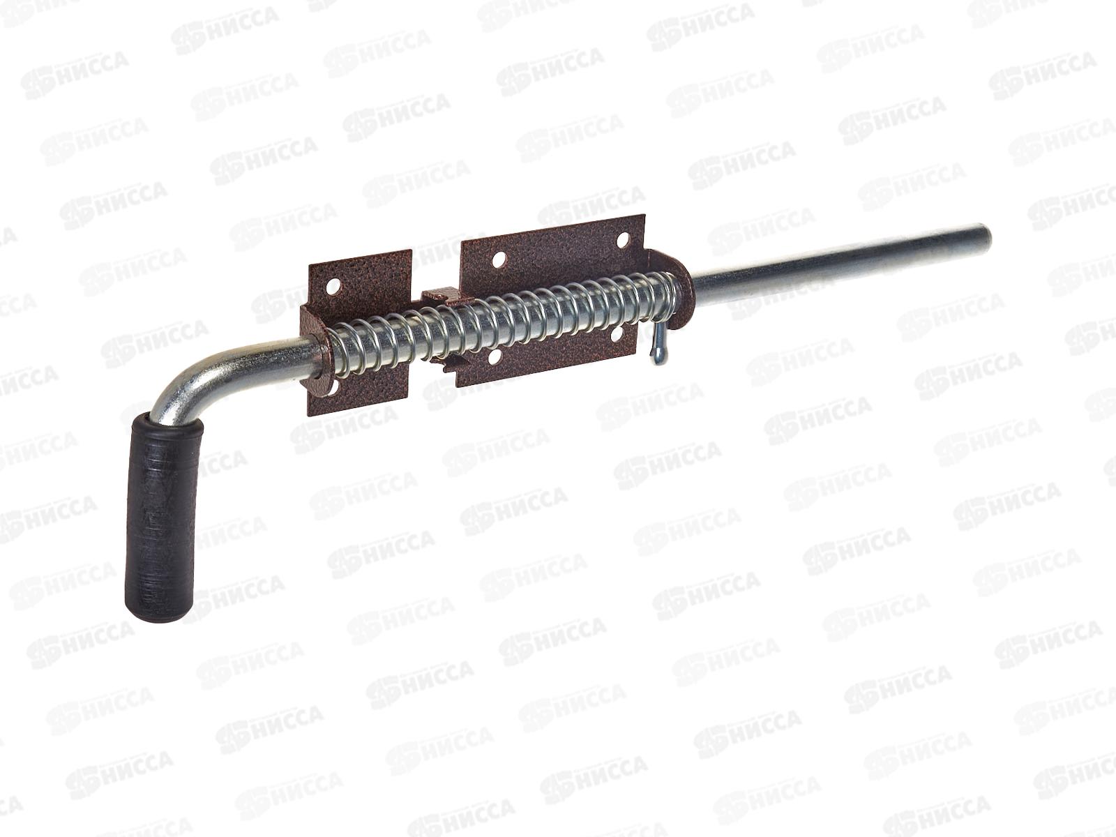 Задвижка гаражная ЗГ-400П антик медь *10 УФ