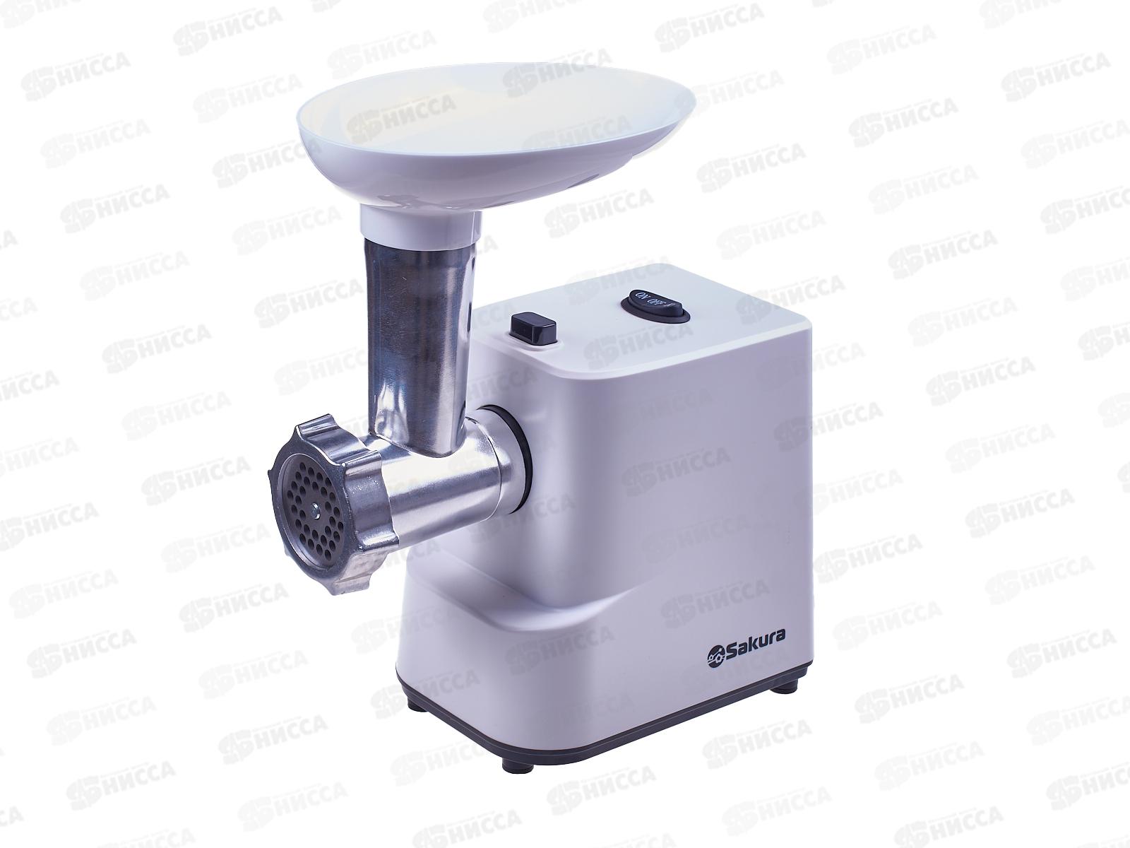 Мясорубка  SA-6429W 1500Вт реверс+насадки