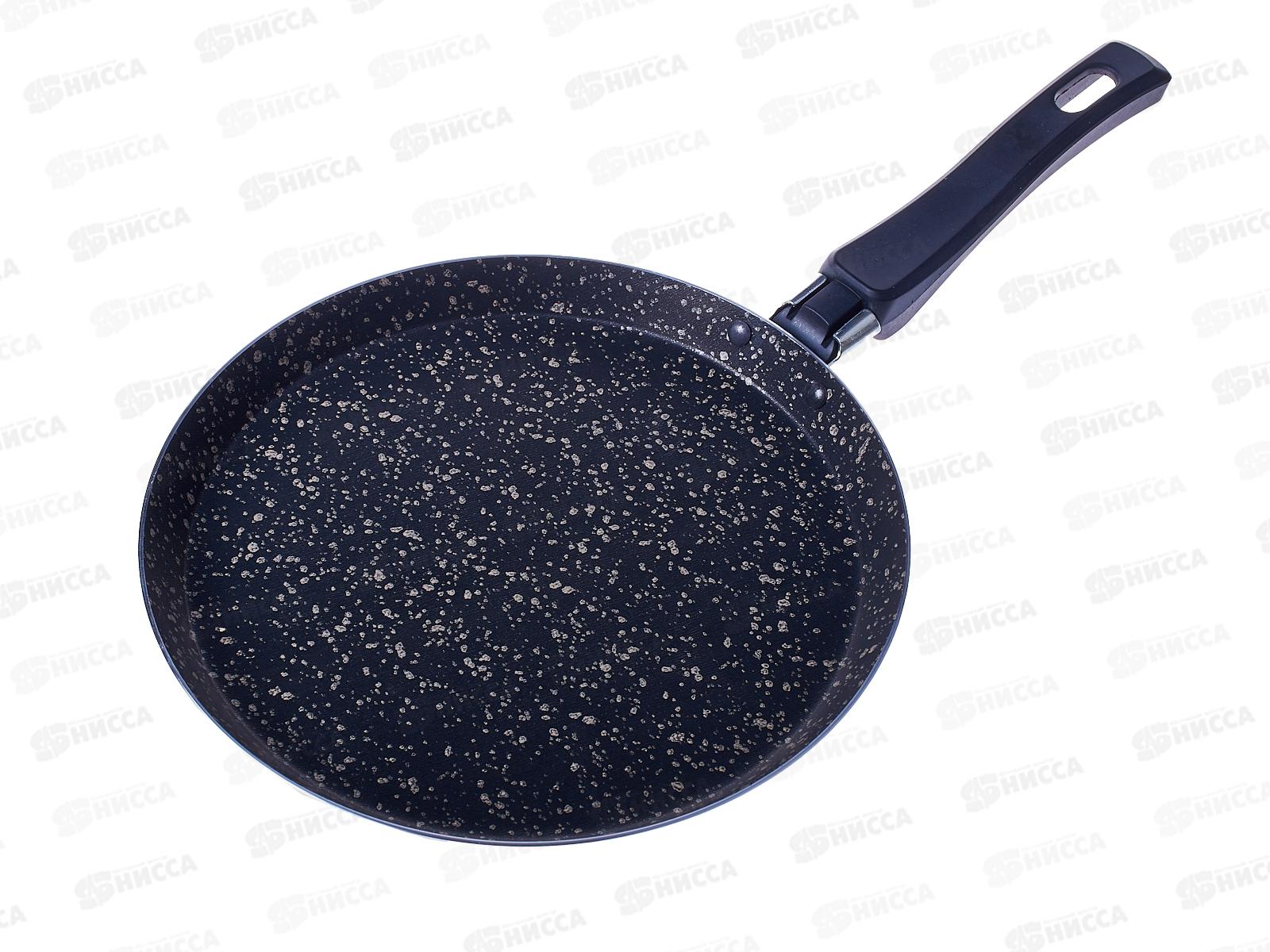 Сковорода блинная SA-FB11-22 Топаз 22см Гранит черная