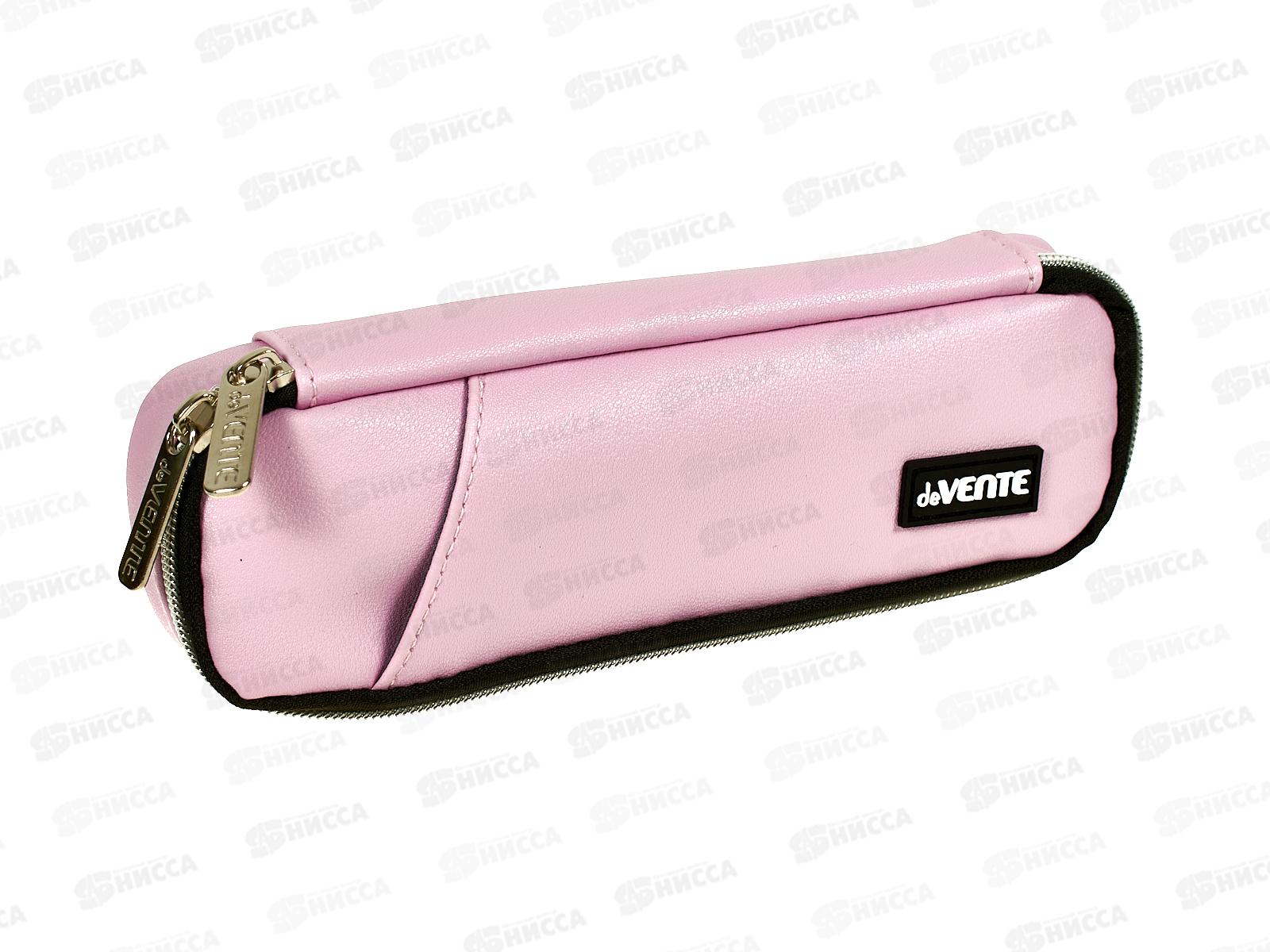 Пенал deVente  22*6*4см Private иск. кожа, пастельно-розовый 7023307