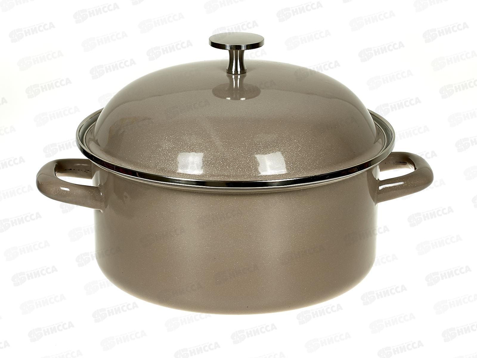 Кастрюля Agness эмаль с эмаль крышкой Charm 2,6л 934-605