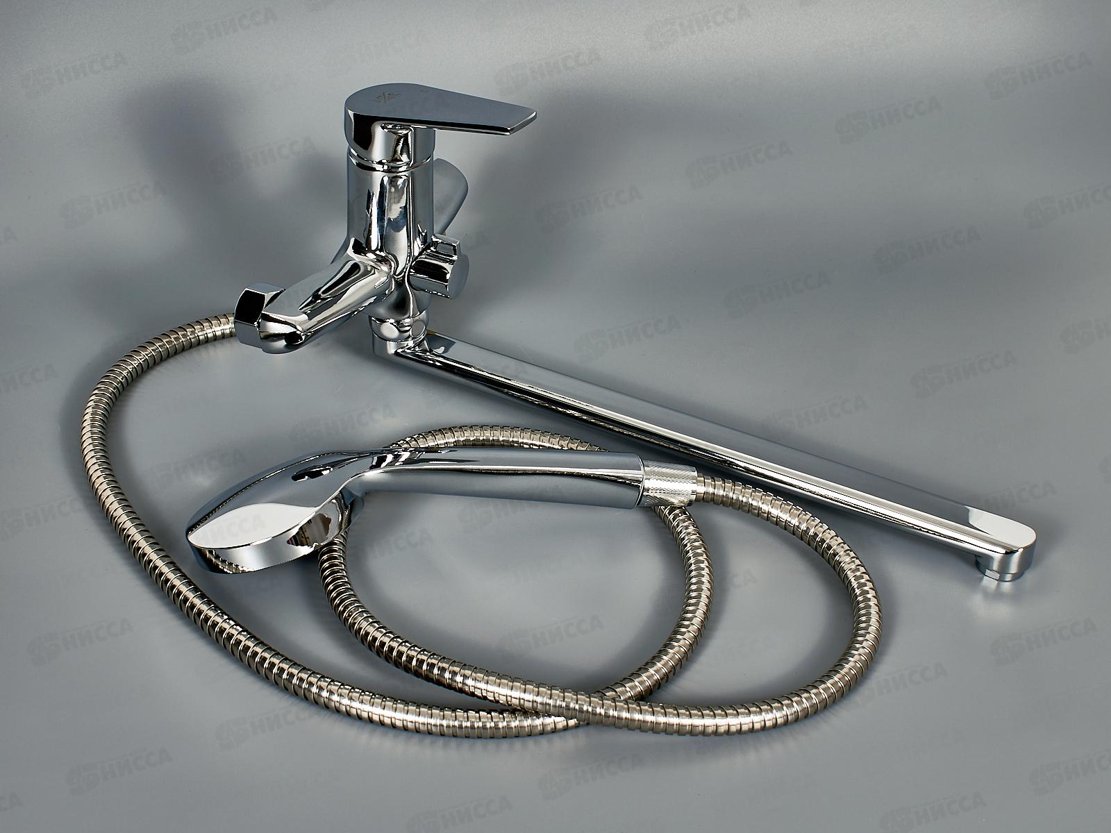 Смеситель для ванны длинный излив, шар., SL132-006E  *10