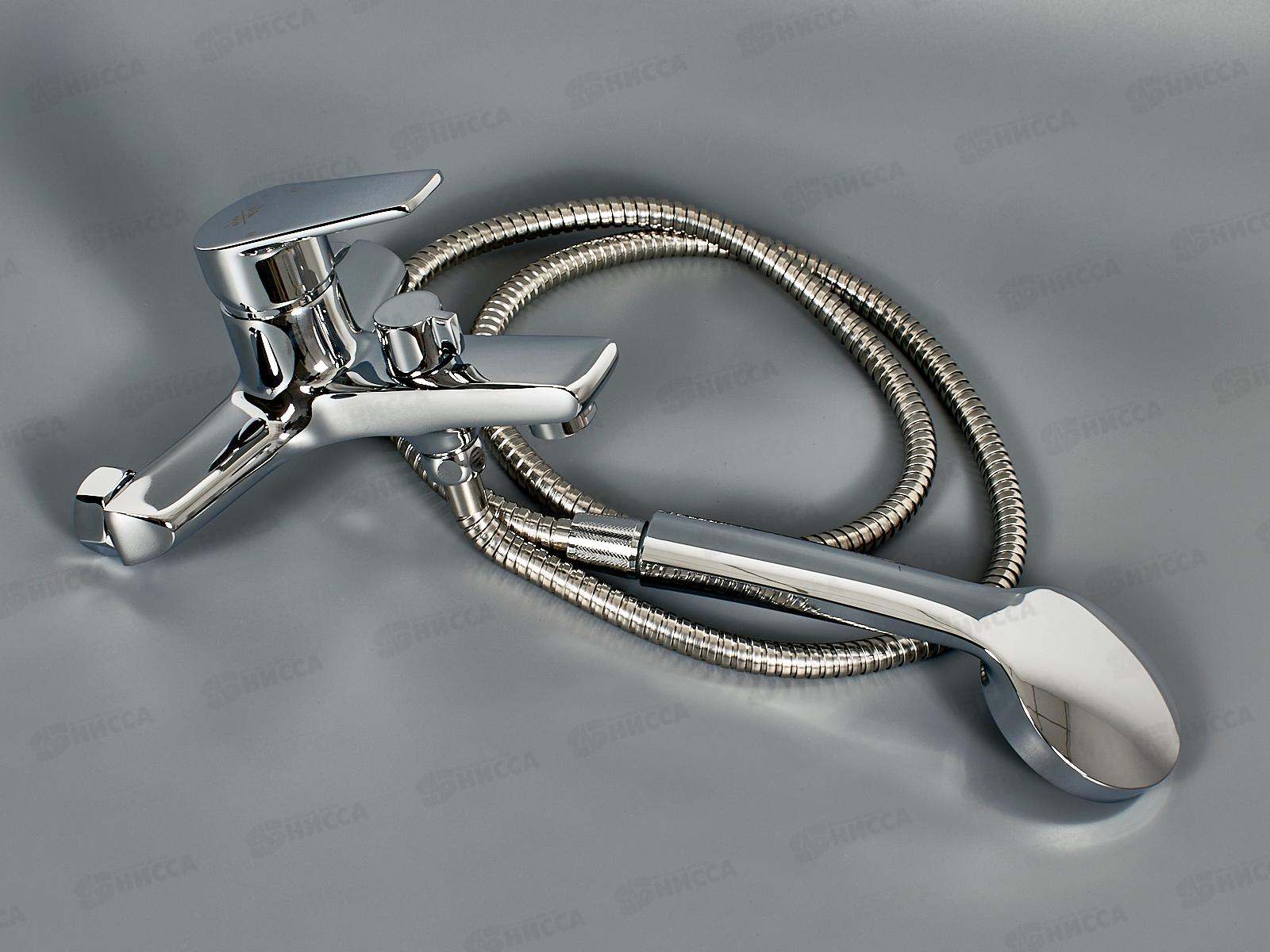 Смеситель для ванны шар., короткий литой излив, SL132-009E