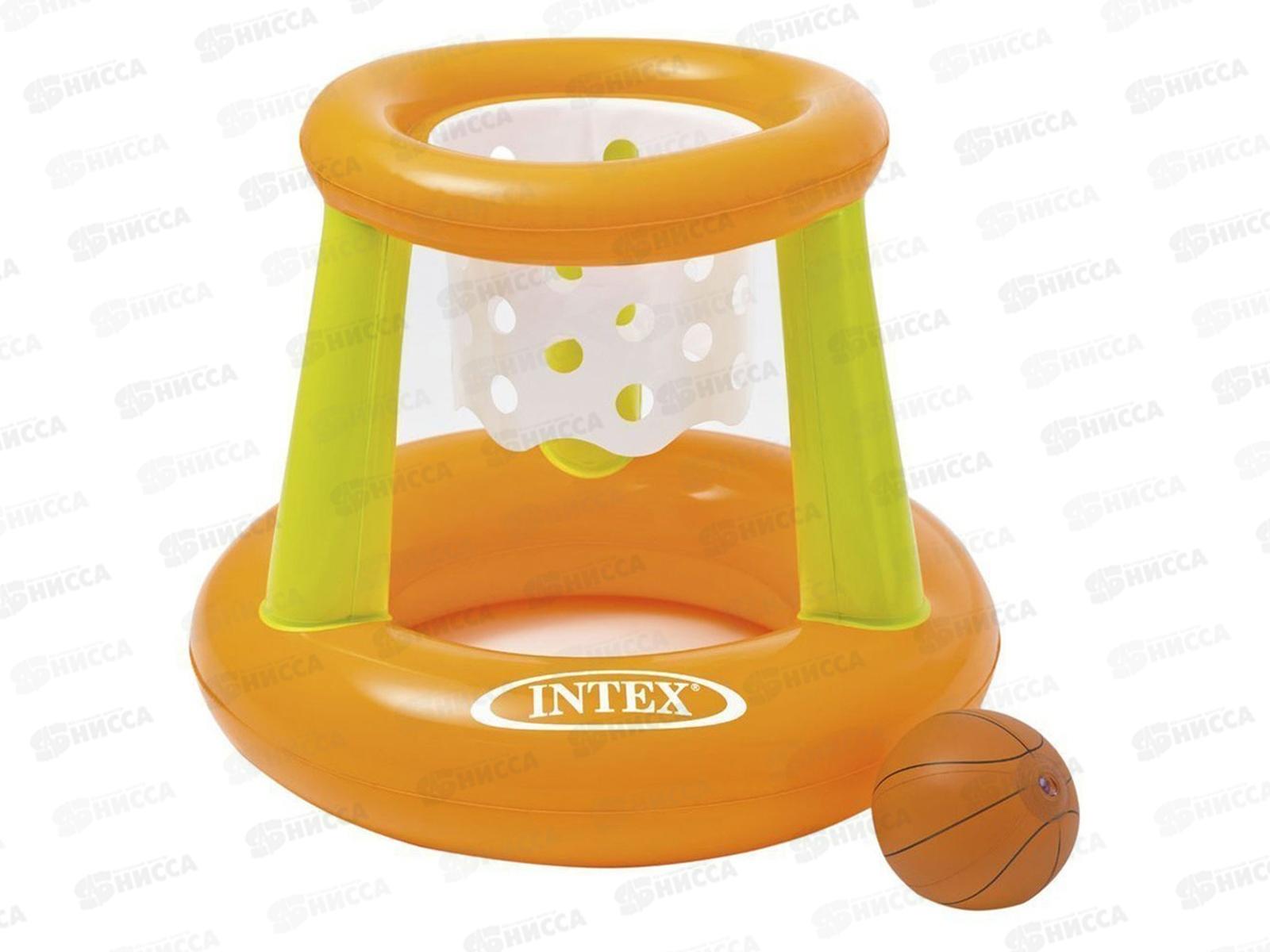 Кольца баскетбольные плавающие 58504 67*55см  INTEX 109-111 г
