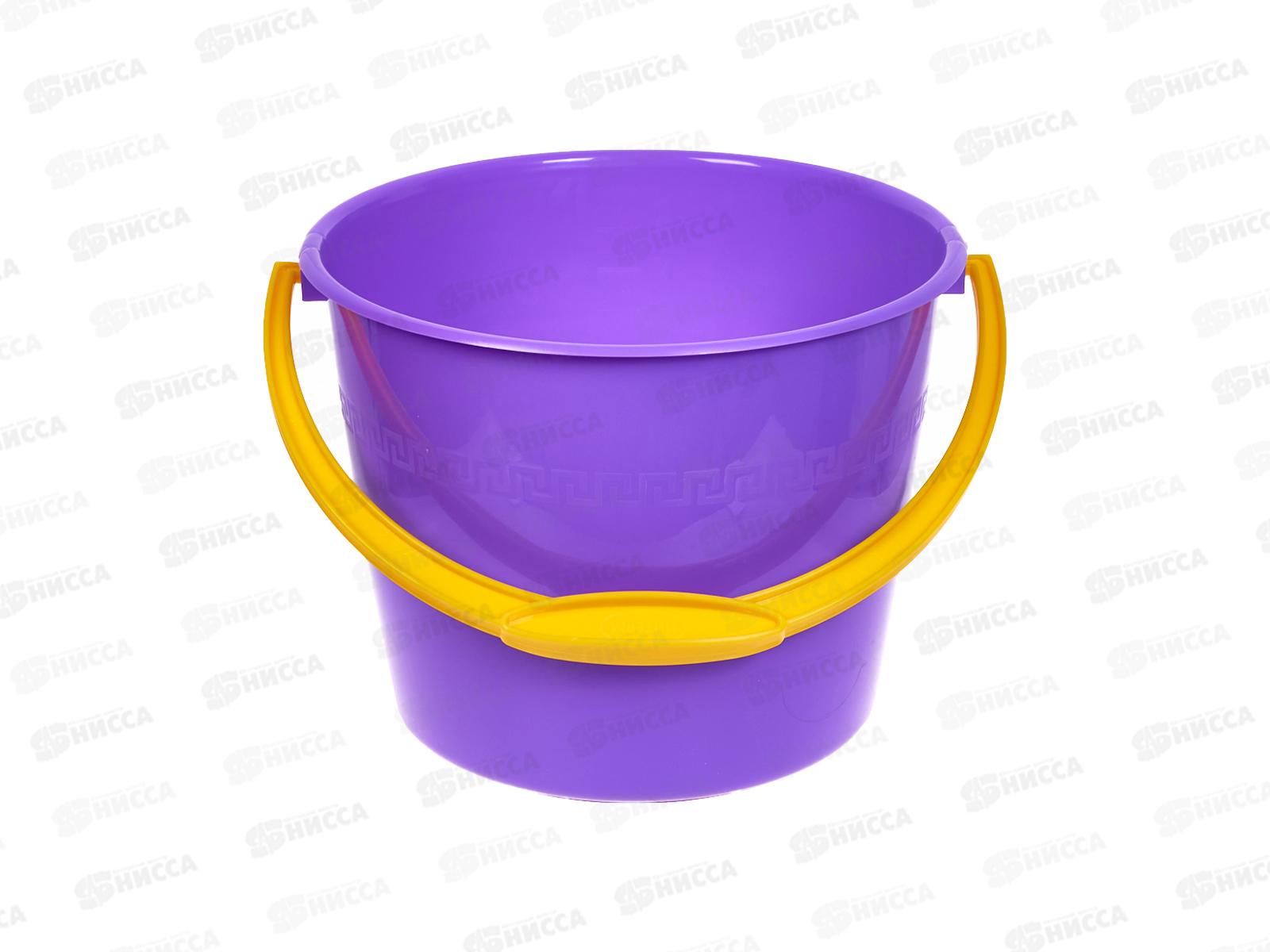 Ведро-лукошко 9л фиолетовое  ИНТ
