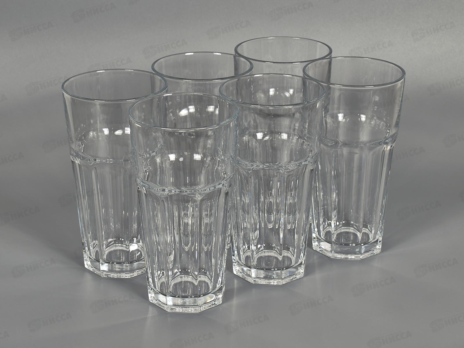 Набор стаканов из закаленного стекла CASABLANCA 645мл 6шт 52719 *12
