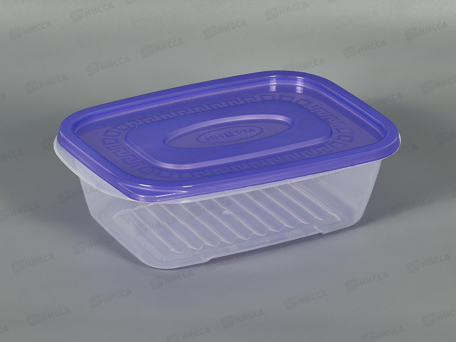 Контейнер 1,6л с фиолетовой крышкой *50  ИНТ