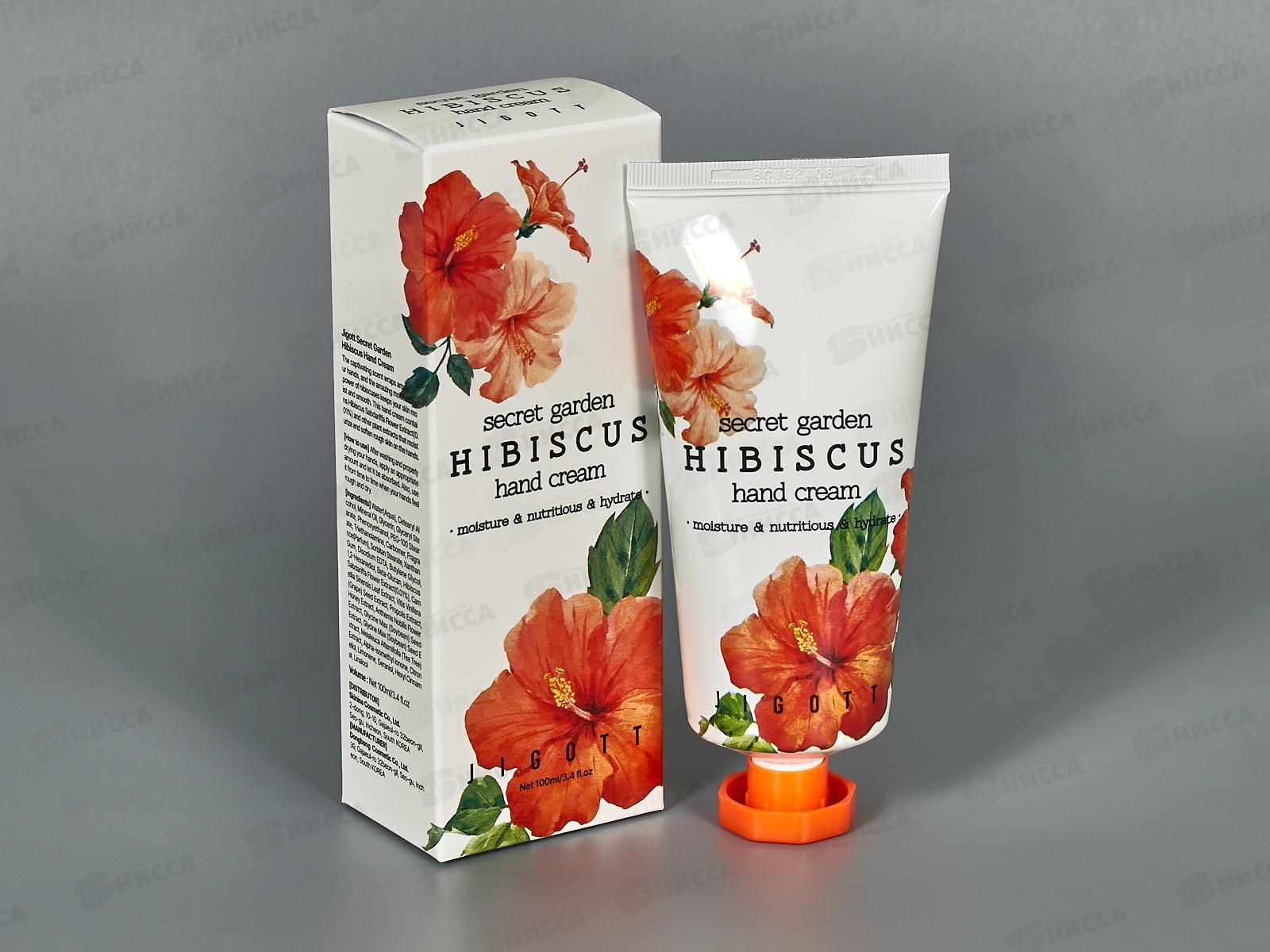 JIGOTT S.G. Крем для рук Увлаж,питан Гибискус 100мл *100