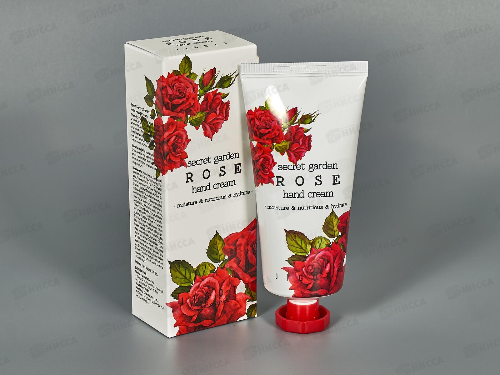 JIGOTT S.G. Крем для рук Увлаж,питан Роза 100мл *100