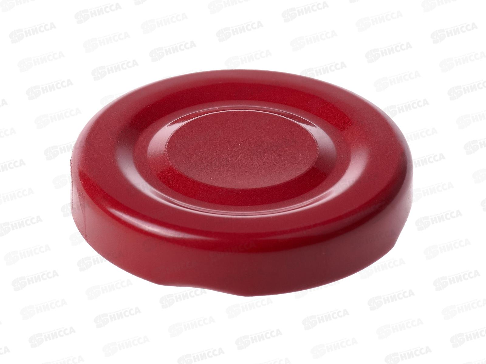 Крышка д/консер.Твист D-43мм красная  RTO PST *3300