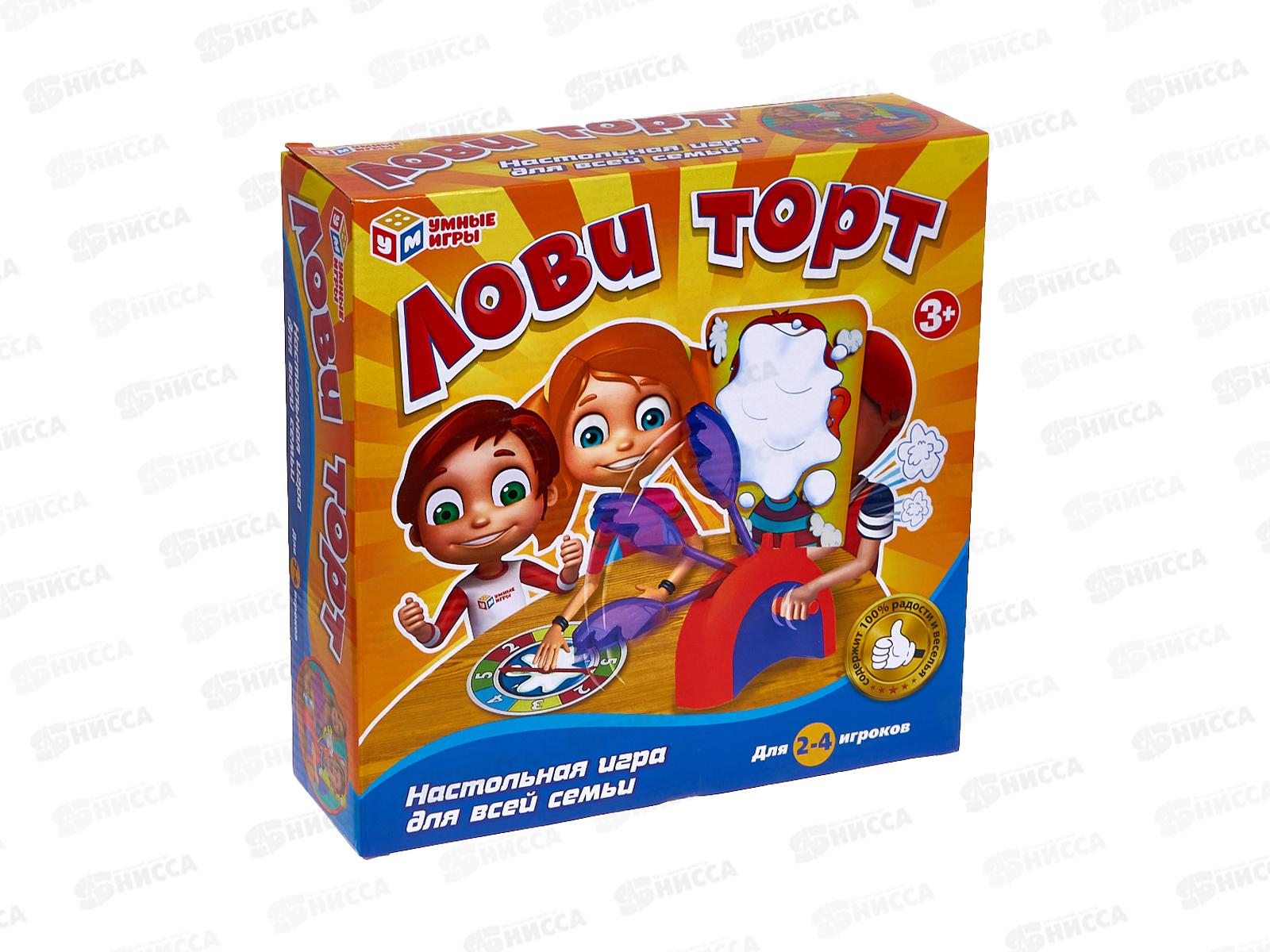 Настольная игра &quotЛови торт&quot В1458294-R1, &quotИграем Вместе&quot *2*18