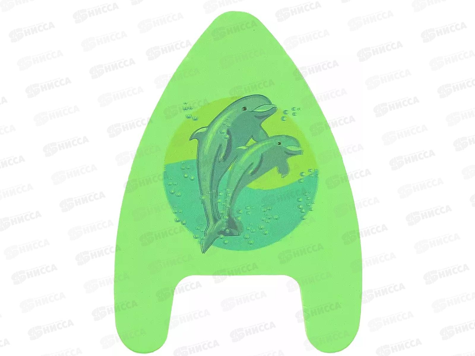 Доска для плавания 40*28см green RUSH WAY 408228   гб