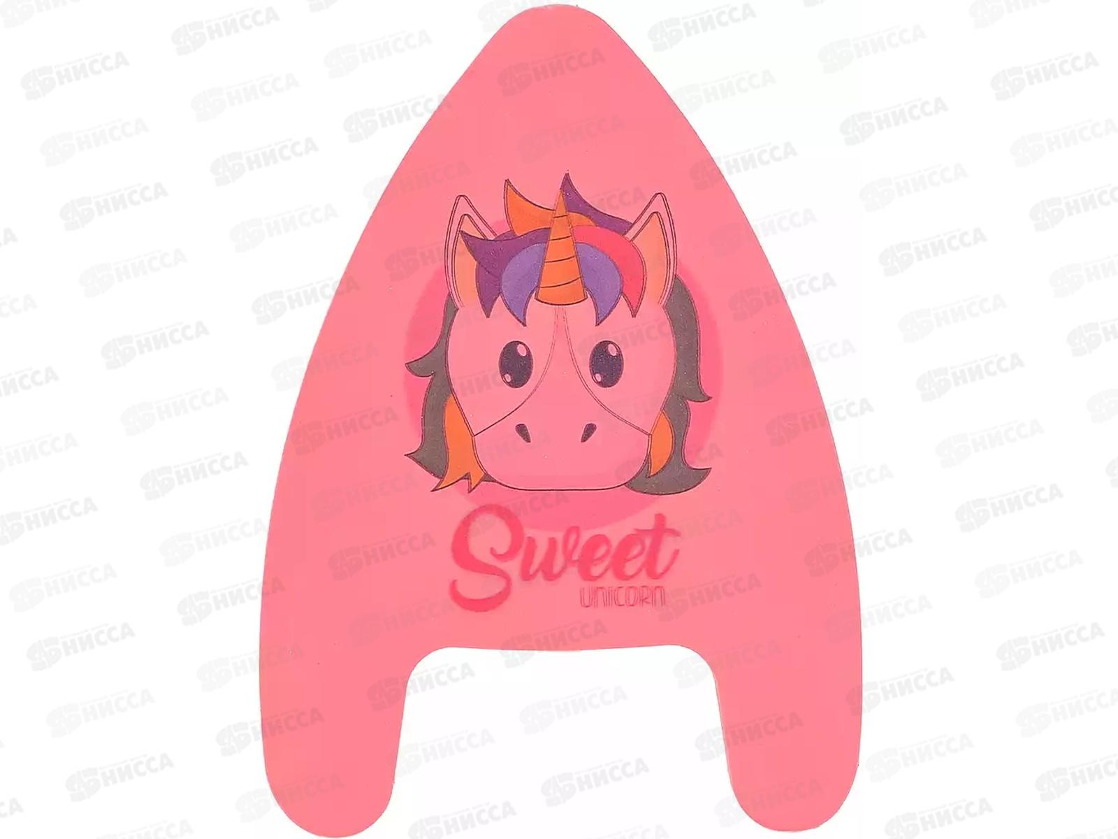 Доска для плавания 40*28см purple RUSH WAY 408229   гб