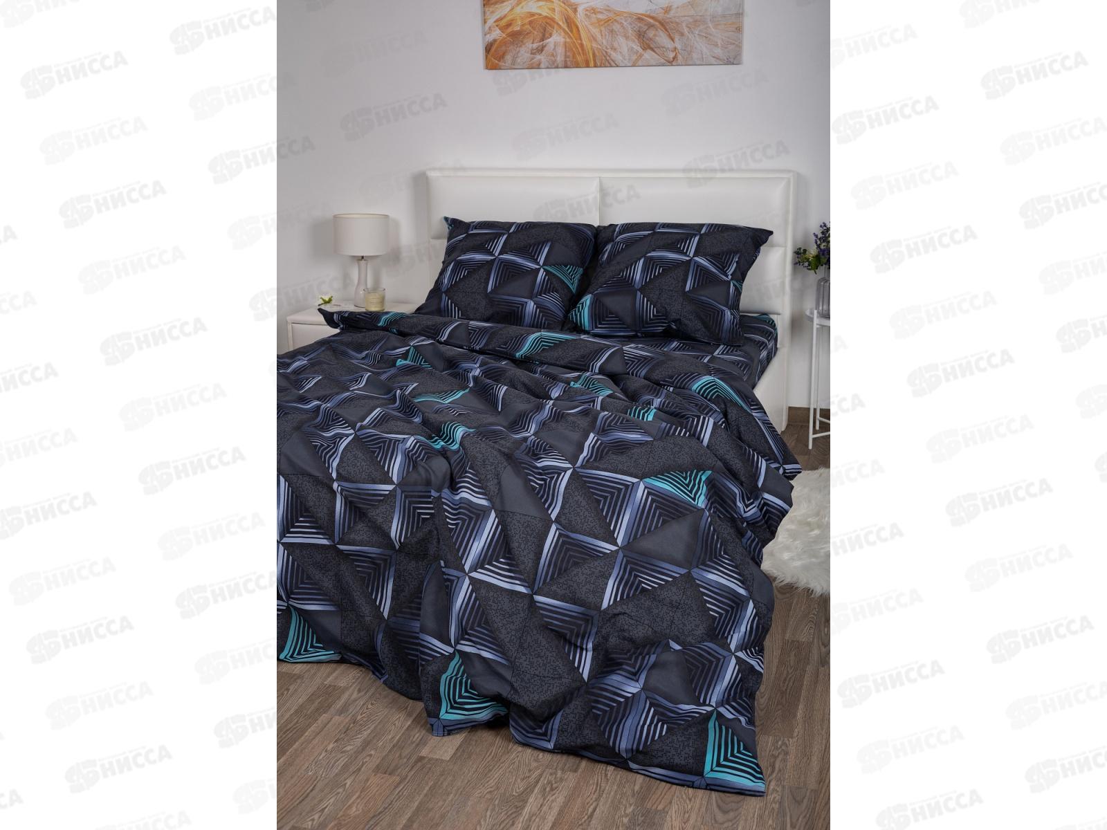 Комплект постельного белья 1.5сп 215*150 бязь набивная плотность 125 Неон