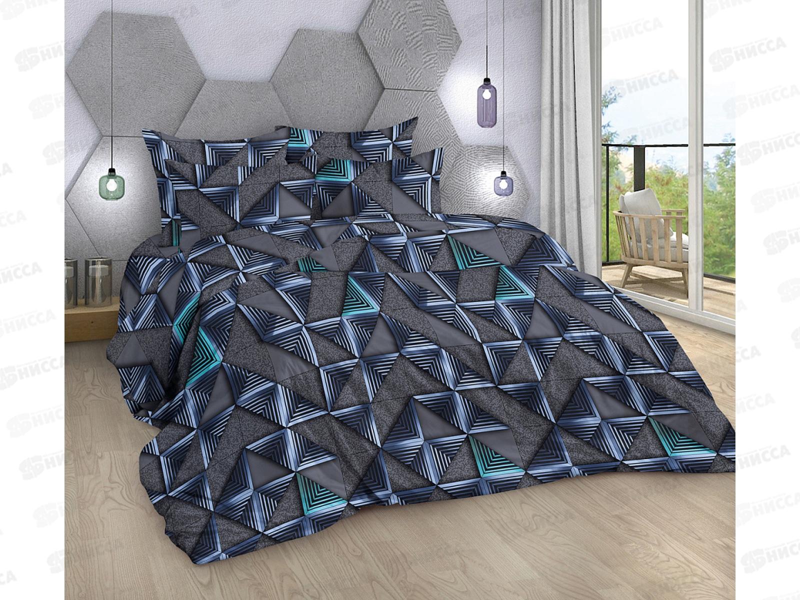 Комплект постельного белья 2сп 215*175 бязь набивная плотность 125 Неон