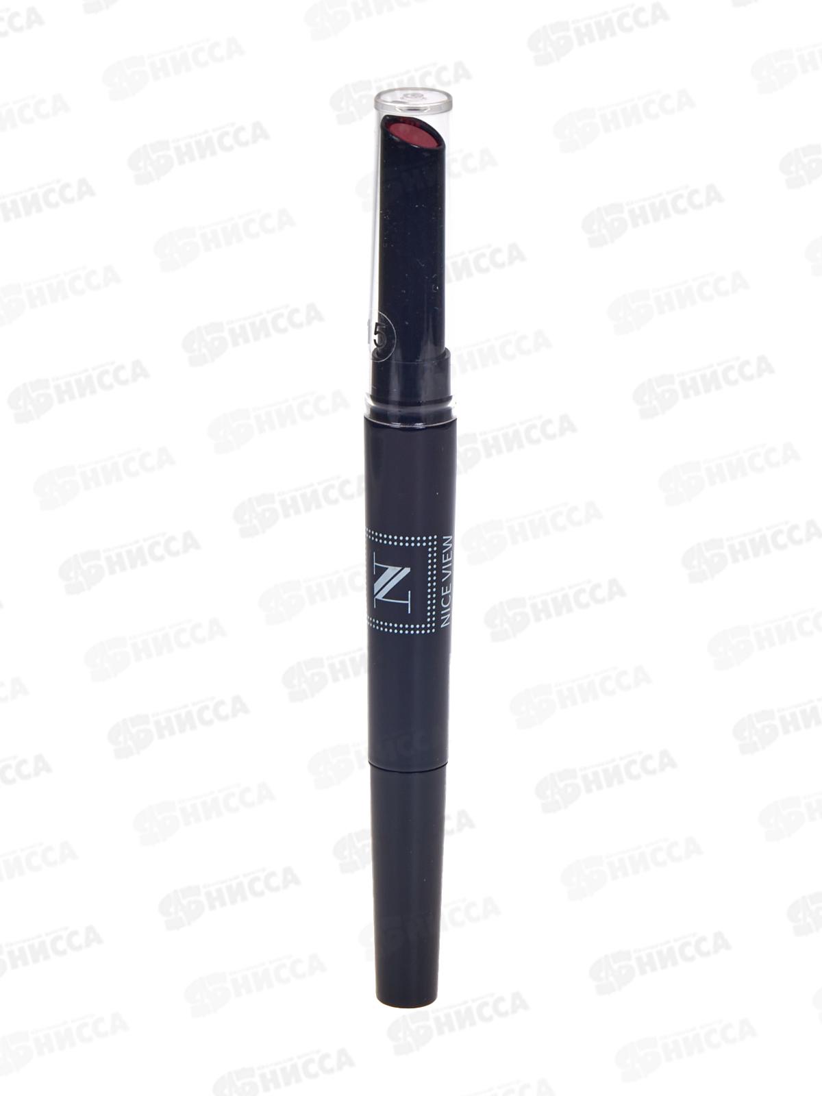 НАЙС помада 1108 КРЕМ+КАРАНДАШ д/губ №15G