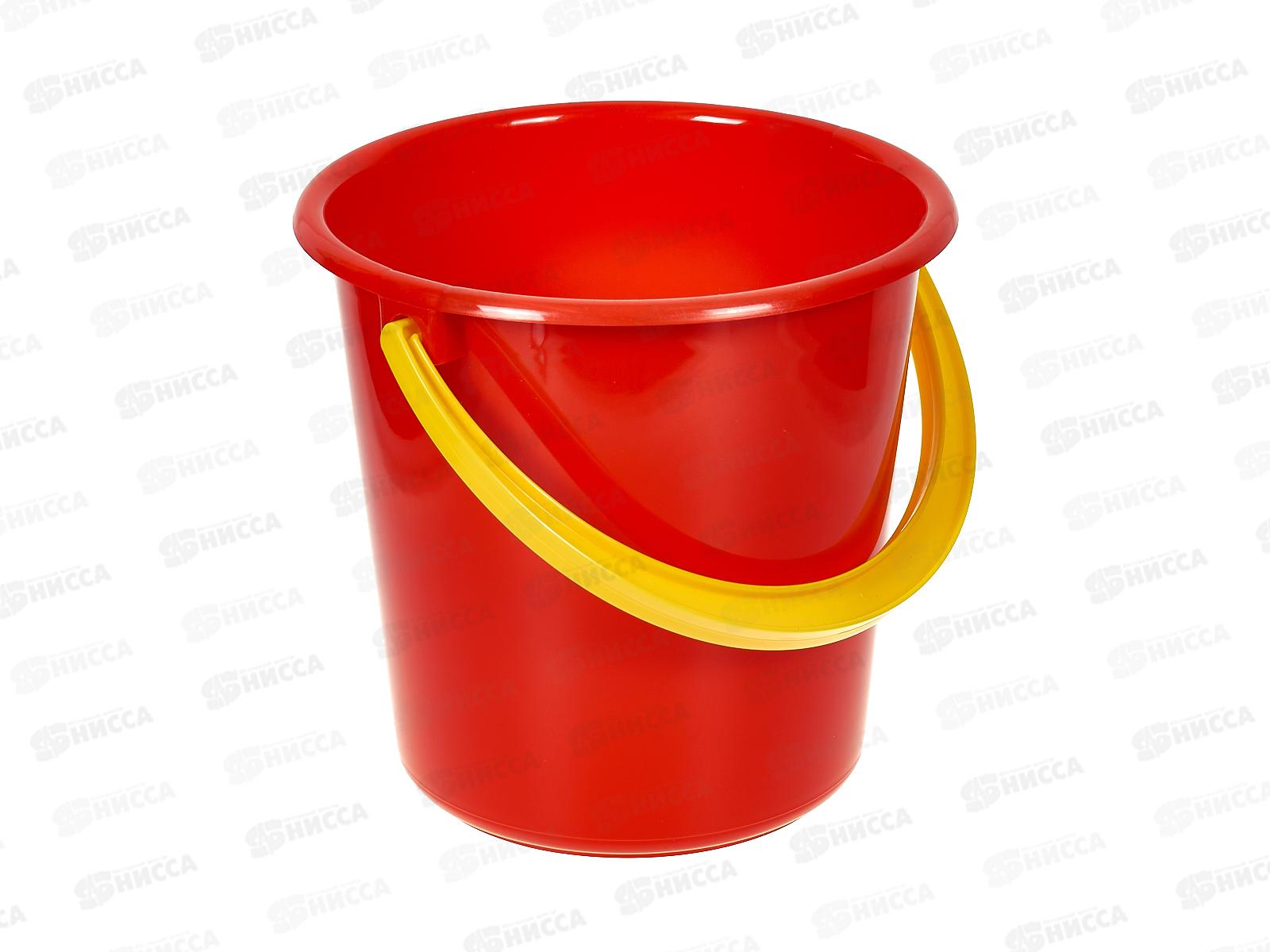 Ведро 3л. красное *20  ИНТ
