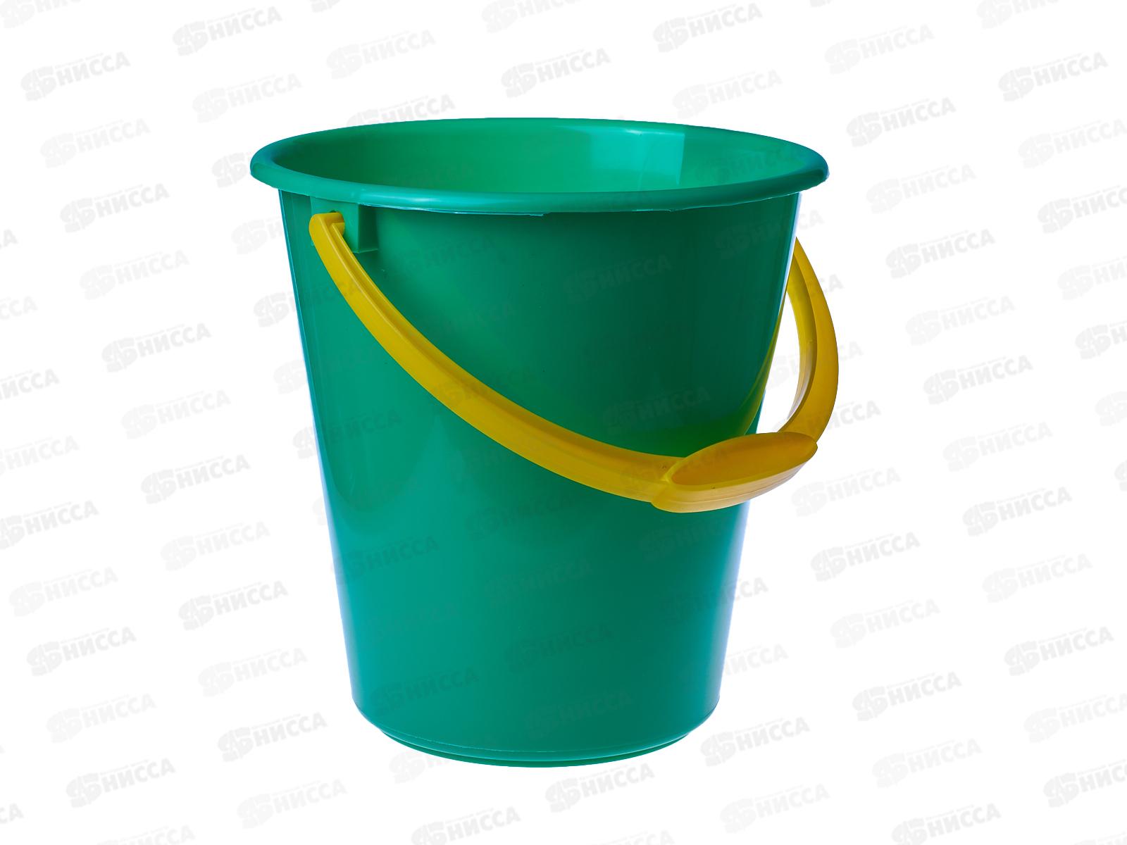 Ведро 5л. зеленое  *20  ИНТ