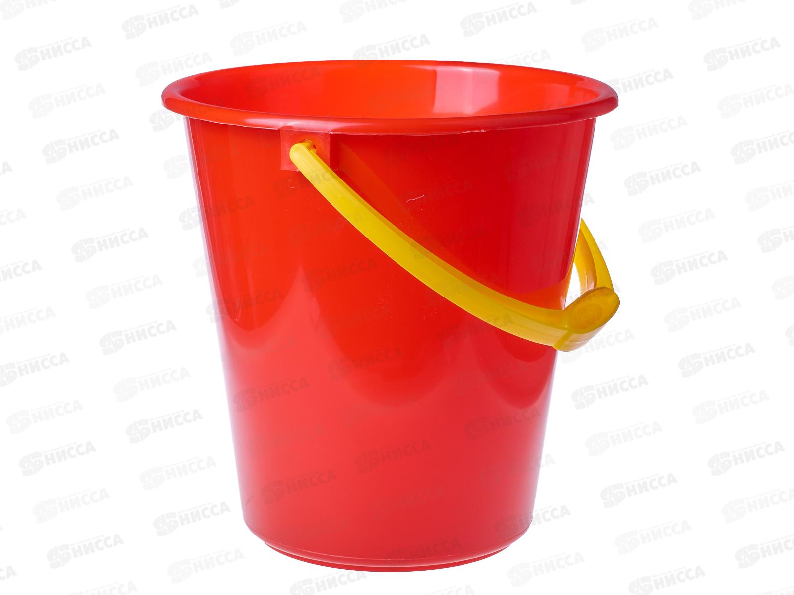Ведро 5л. красное  *20  ИНТ