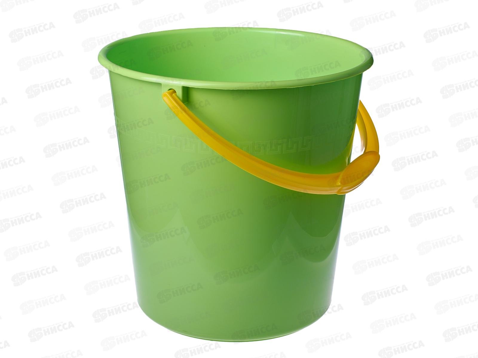 Ведро 15л мерное салатовое *12 ИНТ