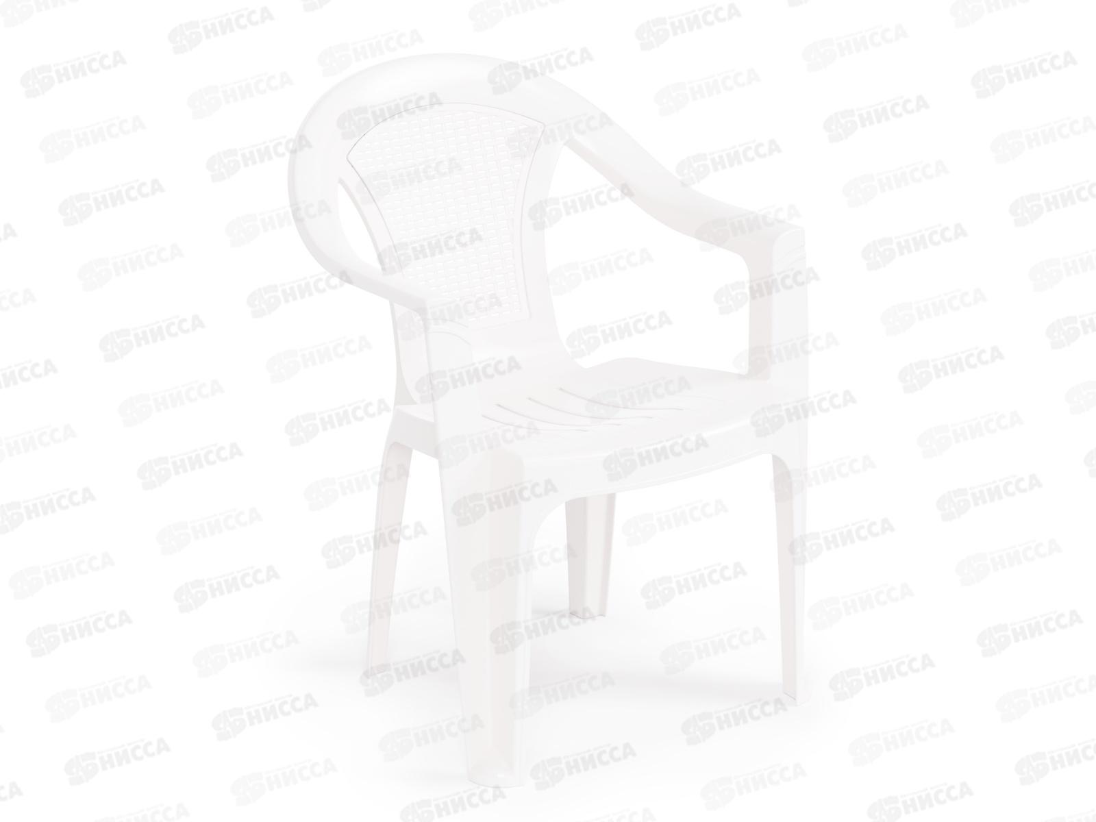 Кресло &quotПлетенка&quot белый М8536 *4