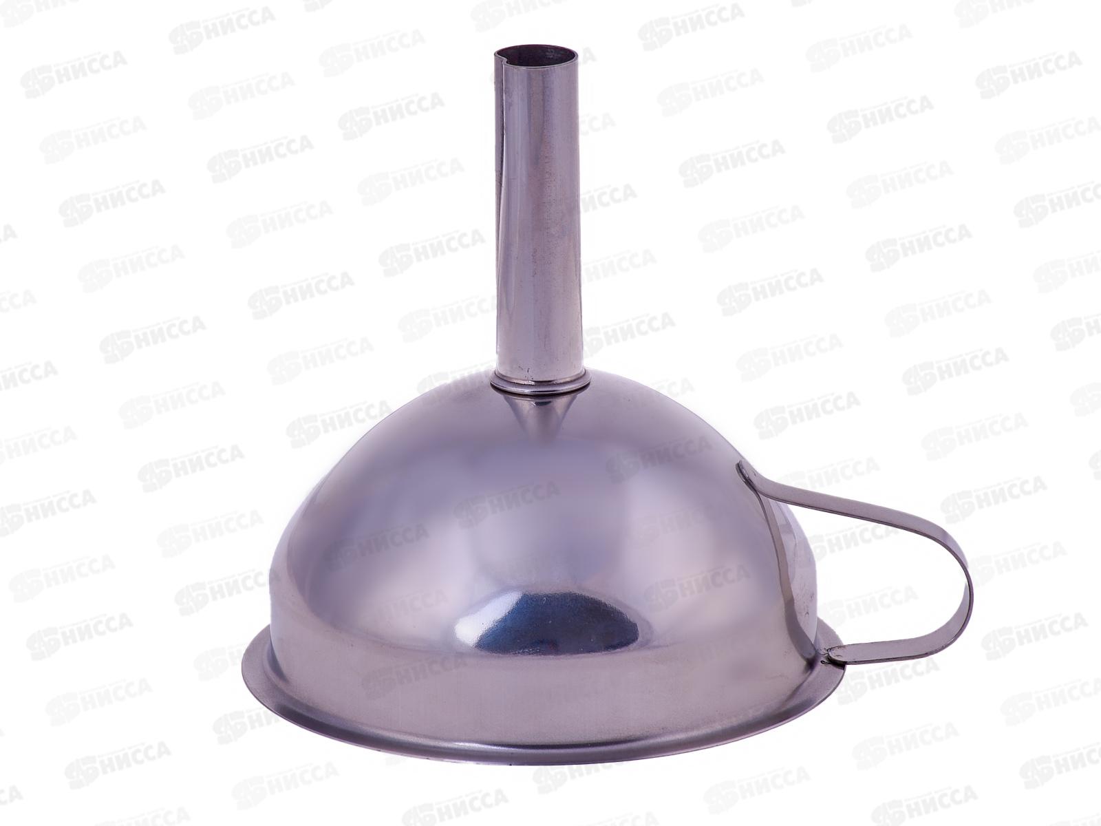 Воронка d11,0см нержавеющая с ситечком 0205