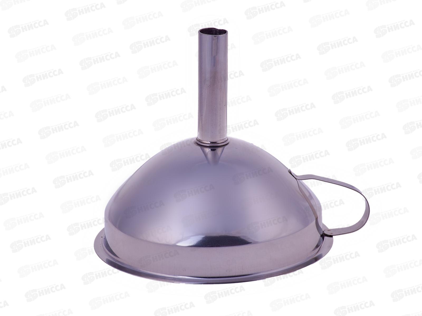 Воронка d13,0см нержавеющая с ситечком 0206