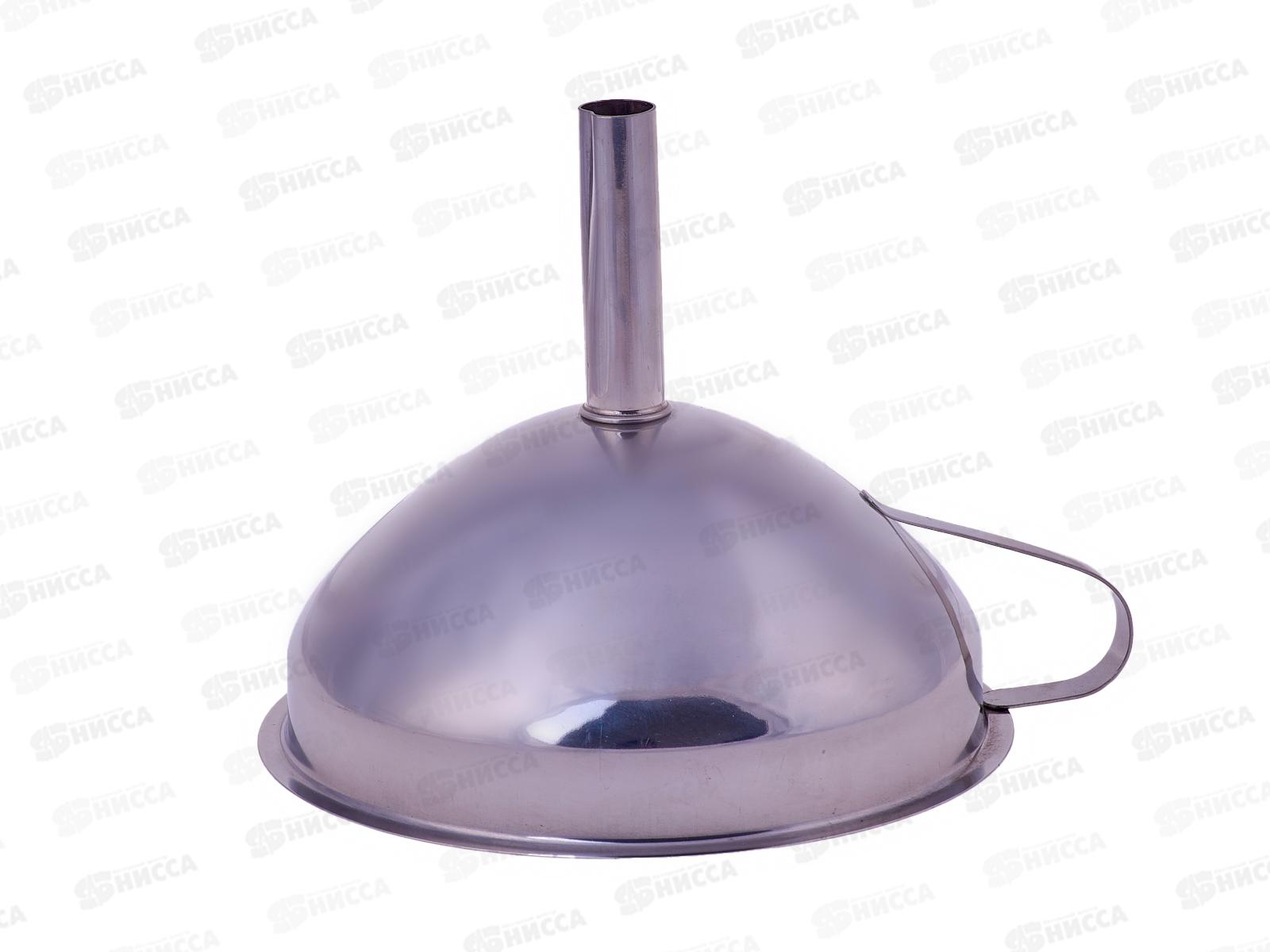 Воронка d15,0см нержавеющая с ситечком 0207