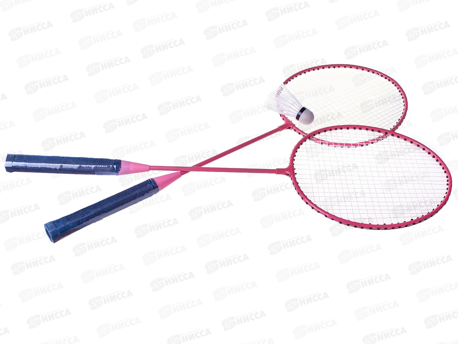 Бадминтон AN03363 (2 металл. ракетки, 1 волан) в чехле  *50