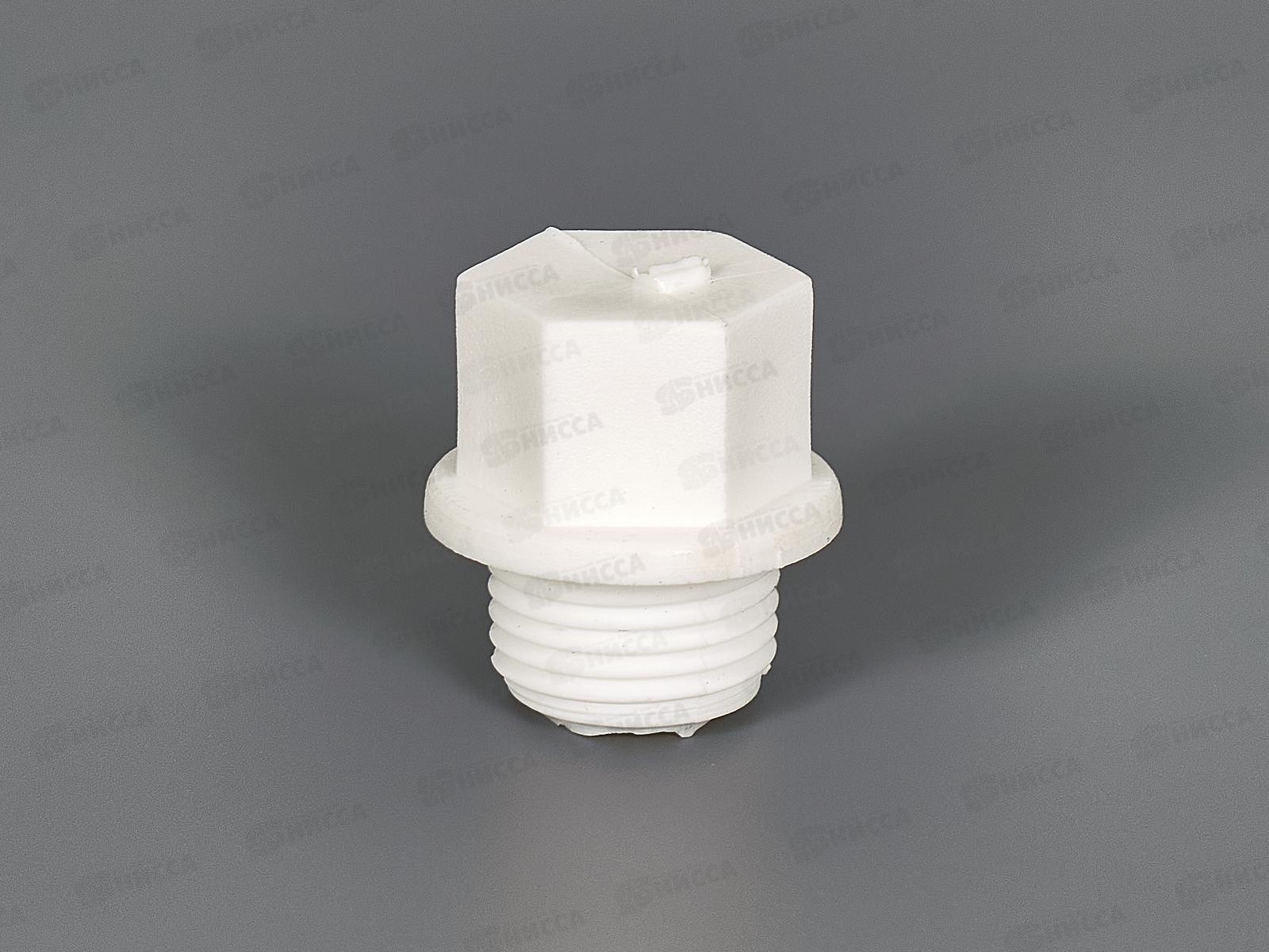 Заглушка PP-R с резьбой 20 белый, Jakko *100/1400