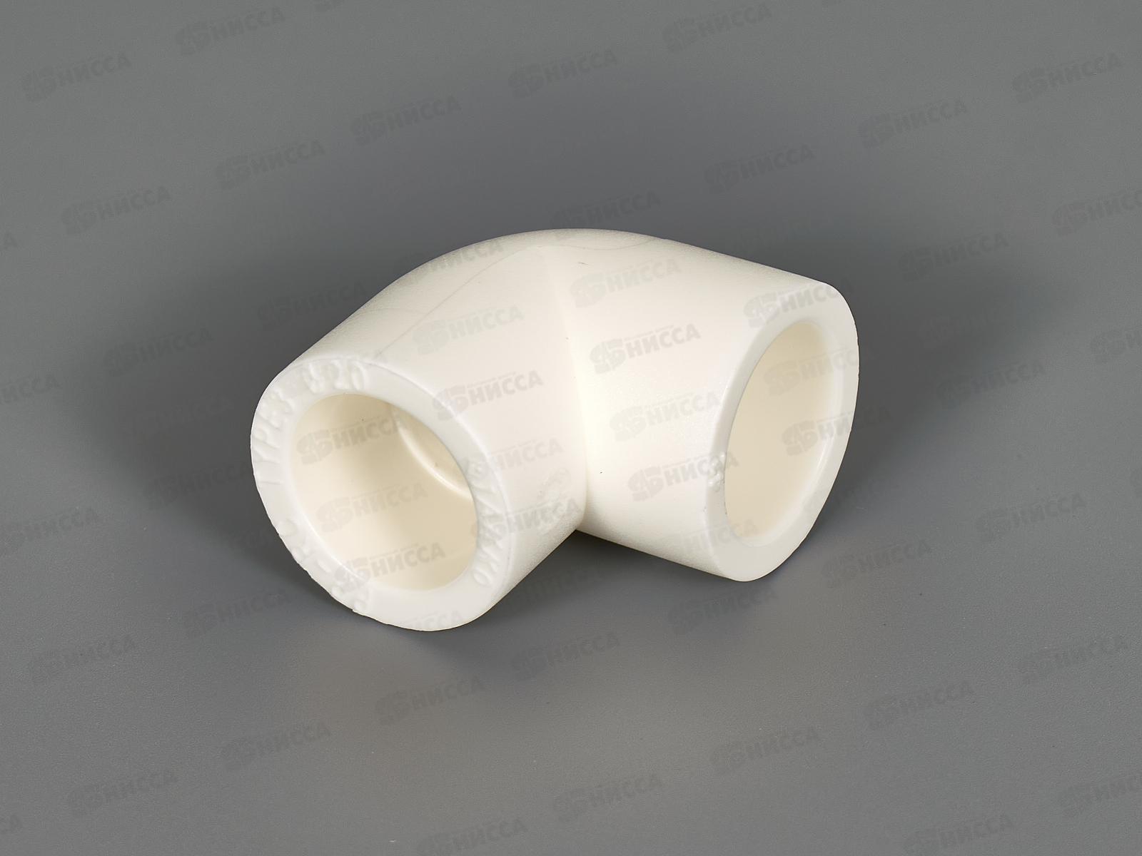 Отвод PP-R 90 белый 20 Jakko *50/700