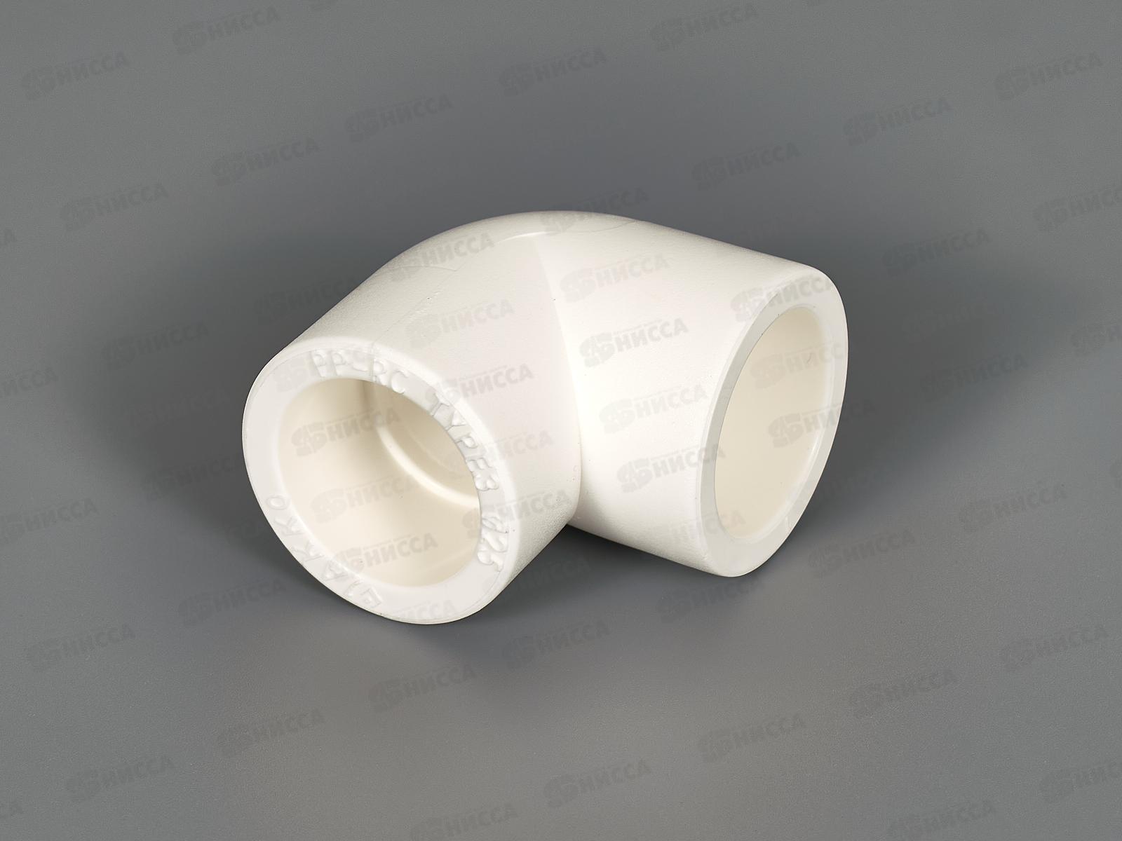 Отвод PP-R 90 белый 25 Jakko *50/400