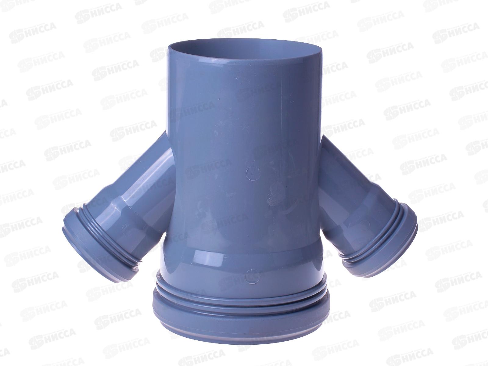 Крестовина канализационная 45 серая 110-50 Jakko *25