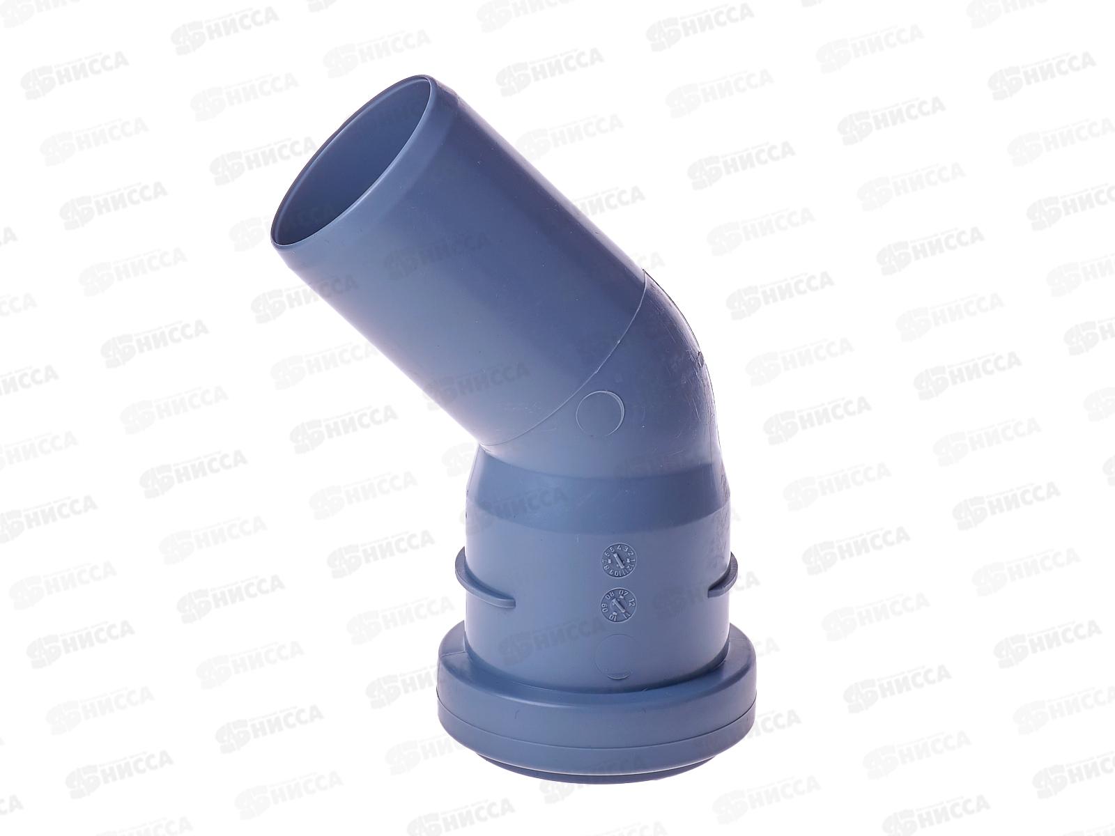 Отвод канализационный 45 серый 40 *120