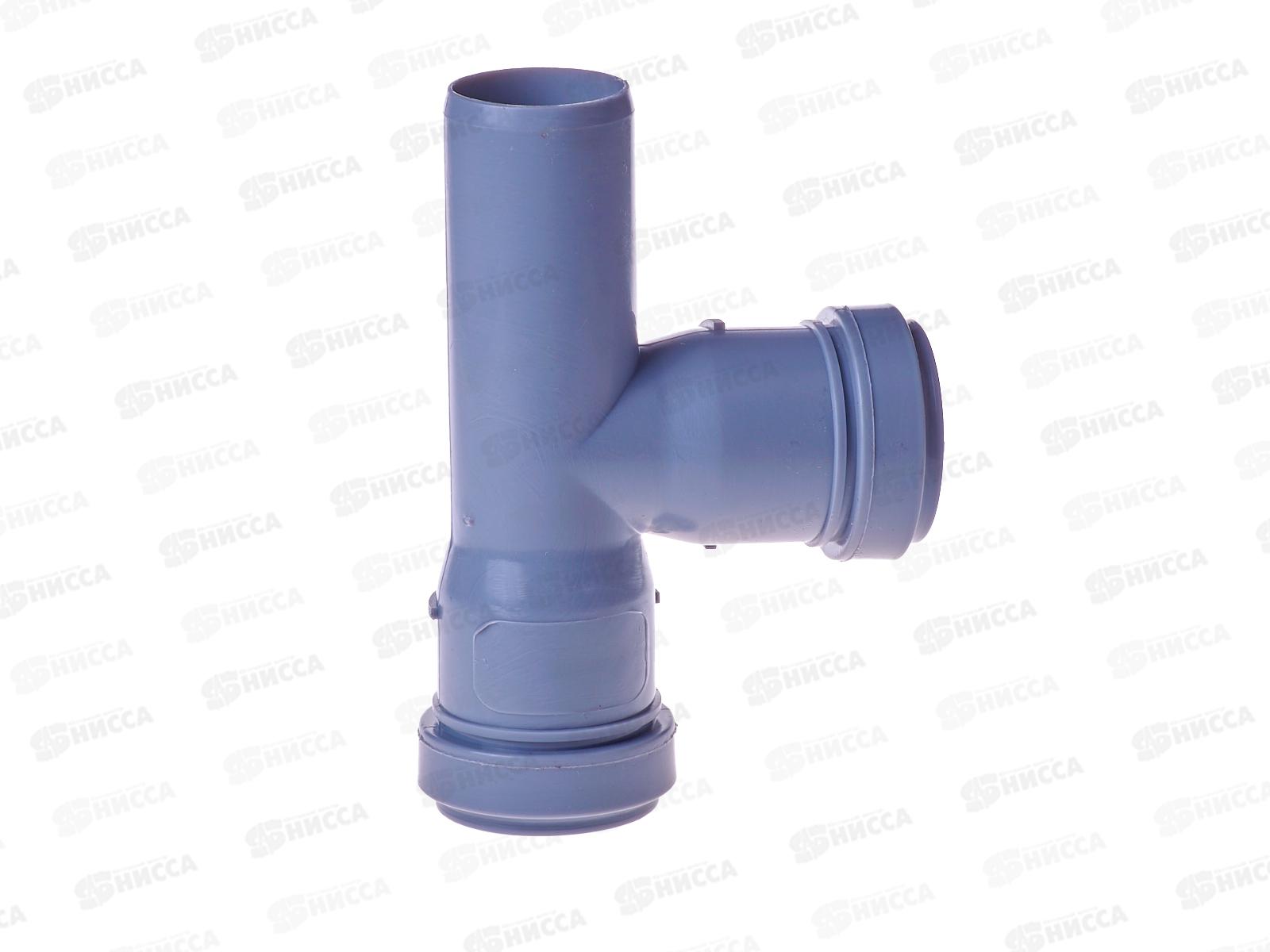 Тройник канализационный 87 серый 32-32 *100