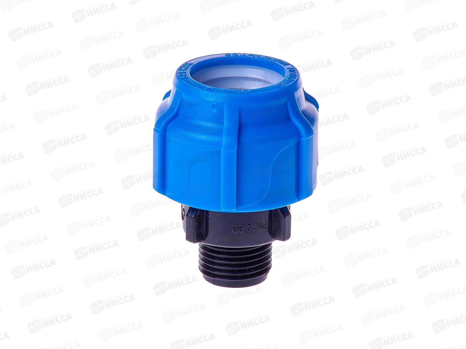 Муфта компрессионная с наружной резьбой  25x1/2" Jakko *45/585