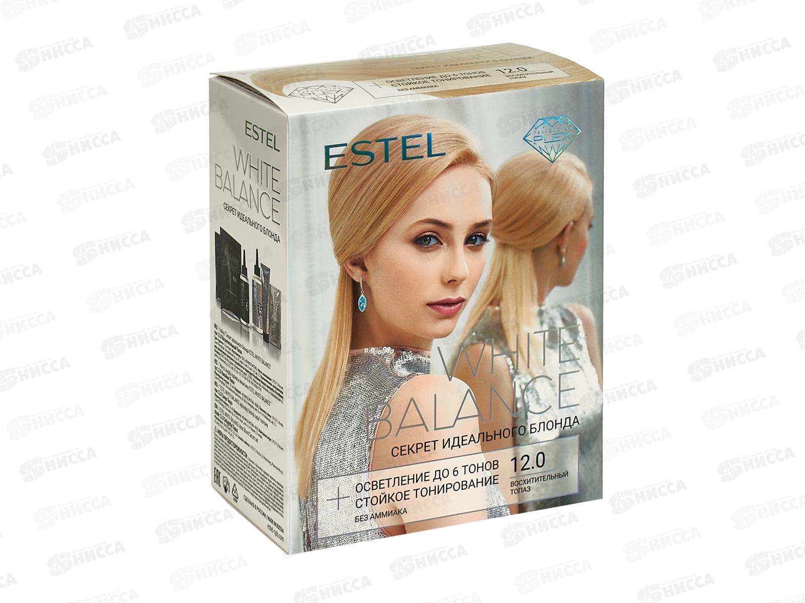 ЭСТЕЛЬ W.B. Осветлитель секрет идеального блонда 12,0 Восхитит топаз *9