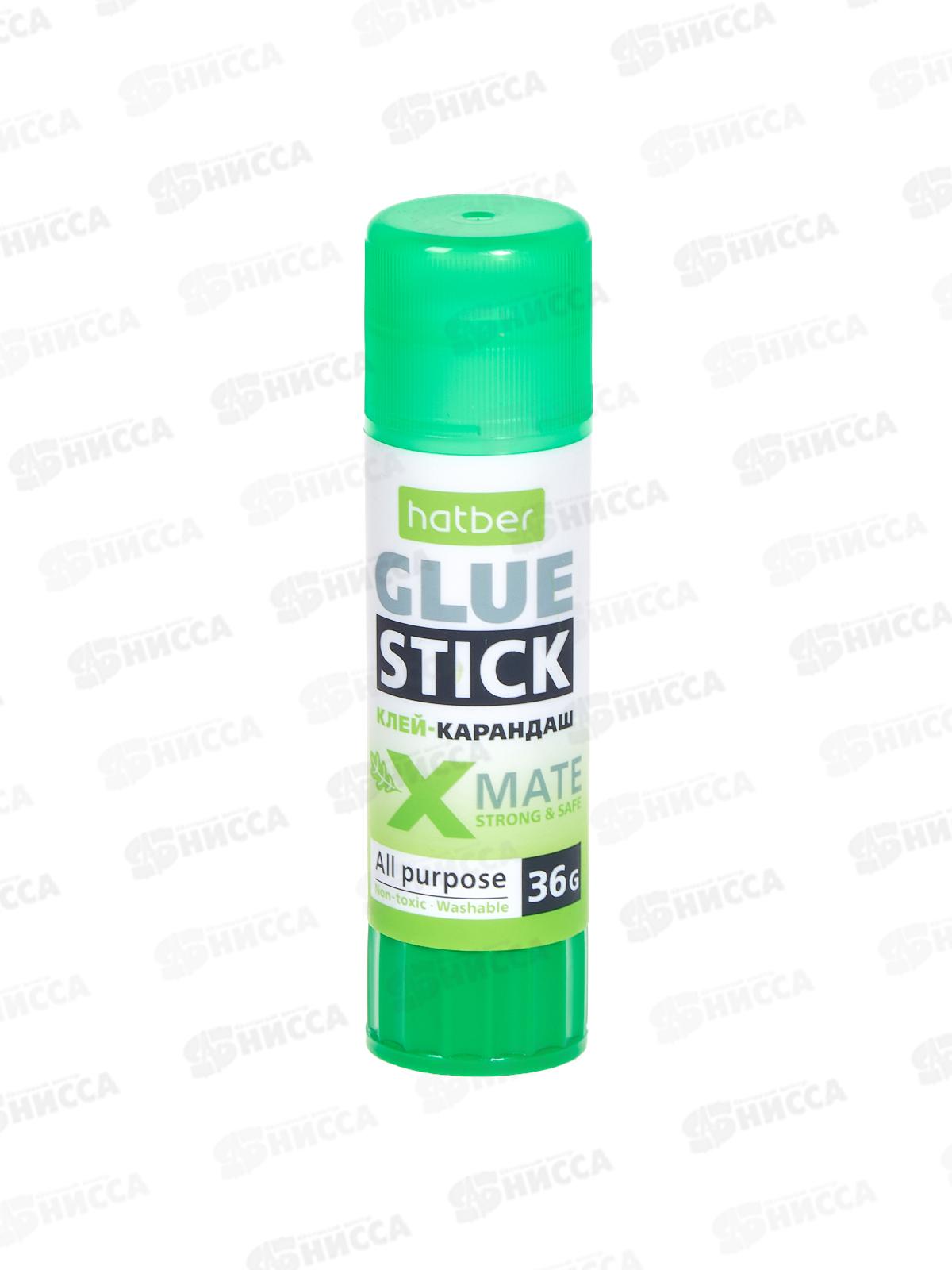 Клей карандаш Hatber 36гр. X-Mate 058780 *12