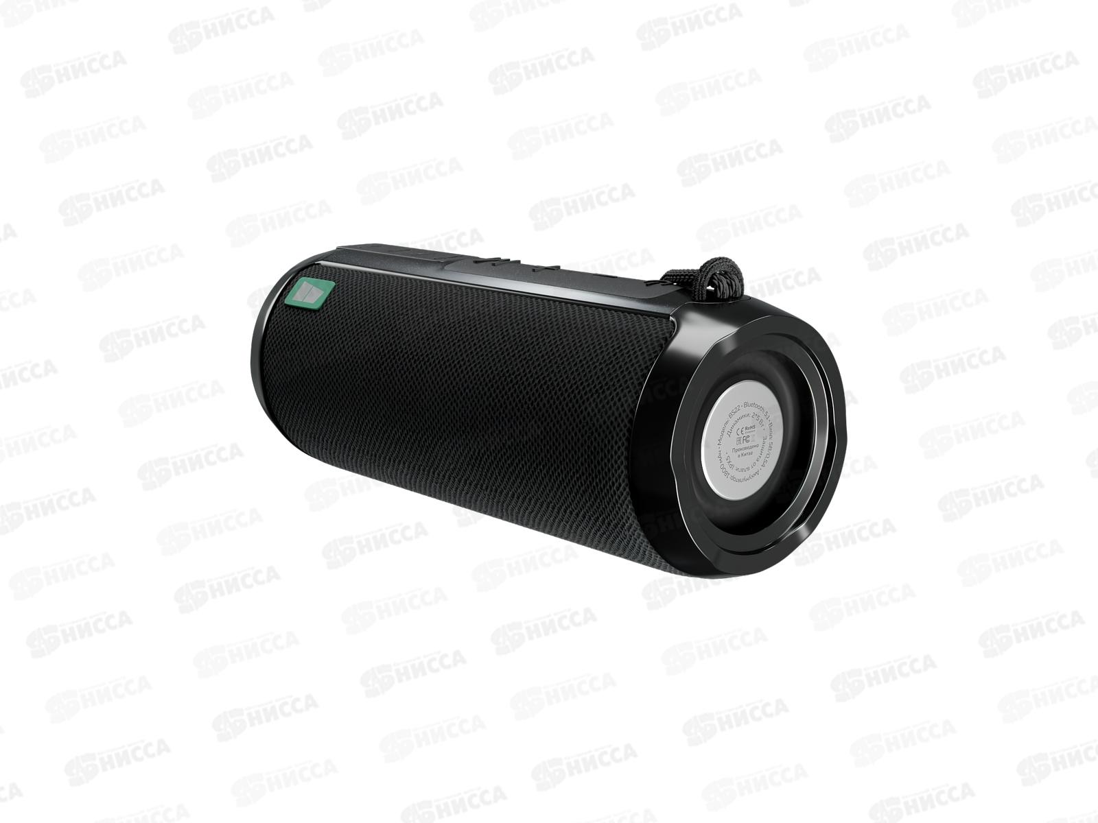 Колонка-Bluetooth 5.3 2*5Вт 1800mAh More Choice BS22 черный