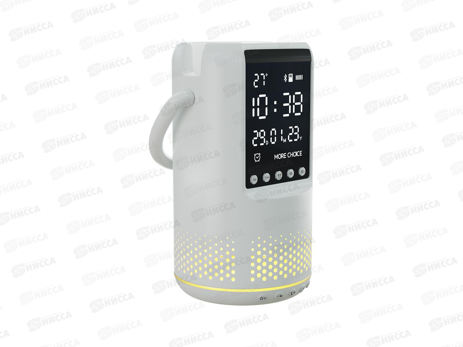 Колонка-Bluetooth 5.2 1200mAh многофункциональная More Choice BS25 белый