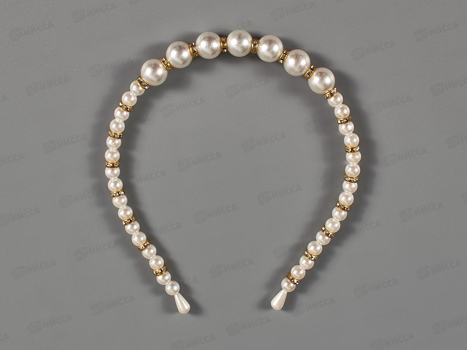 Ameli Ободок для волос Жемчуг