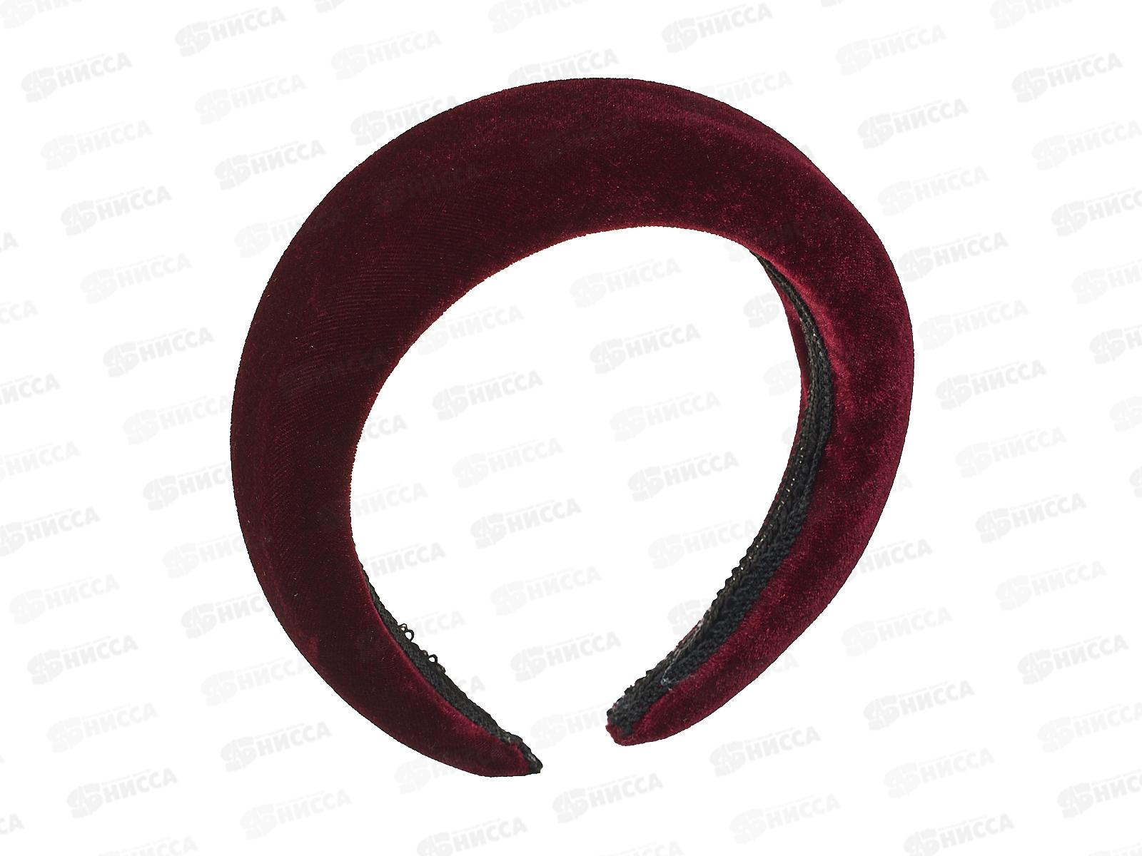 Ободок бархат цветной 40мм мягкий №1136