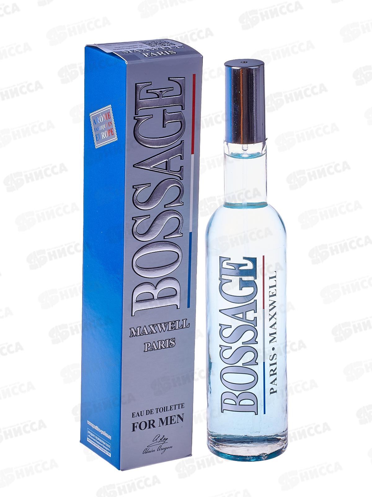 Bossage Paris maxwell, туалетная вода 100мл мужская М