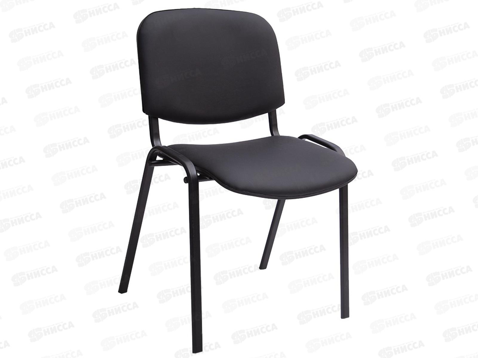 Стул Персона 3, ИЗО к/з черный,каркас черный