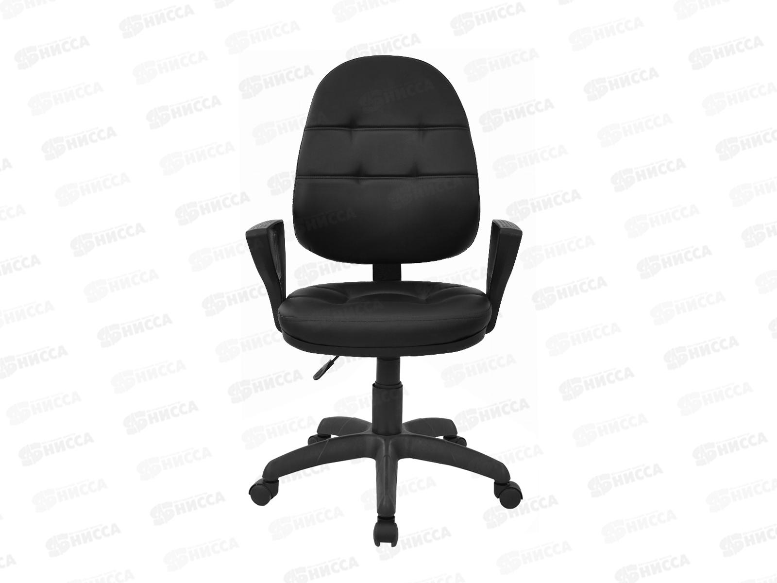 Кресло Престиж Polo (Н) Атзек чер. п.Гольф, пятилучие