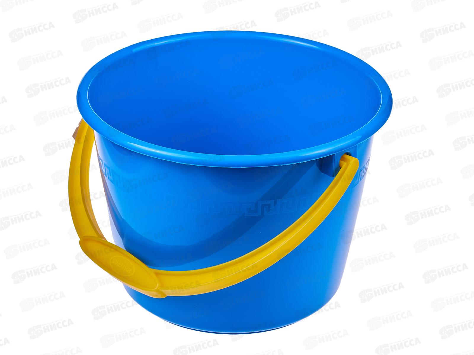 Ведро-лукошко 4л мерное синее  ИНТ *20