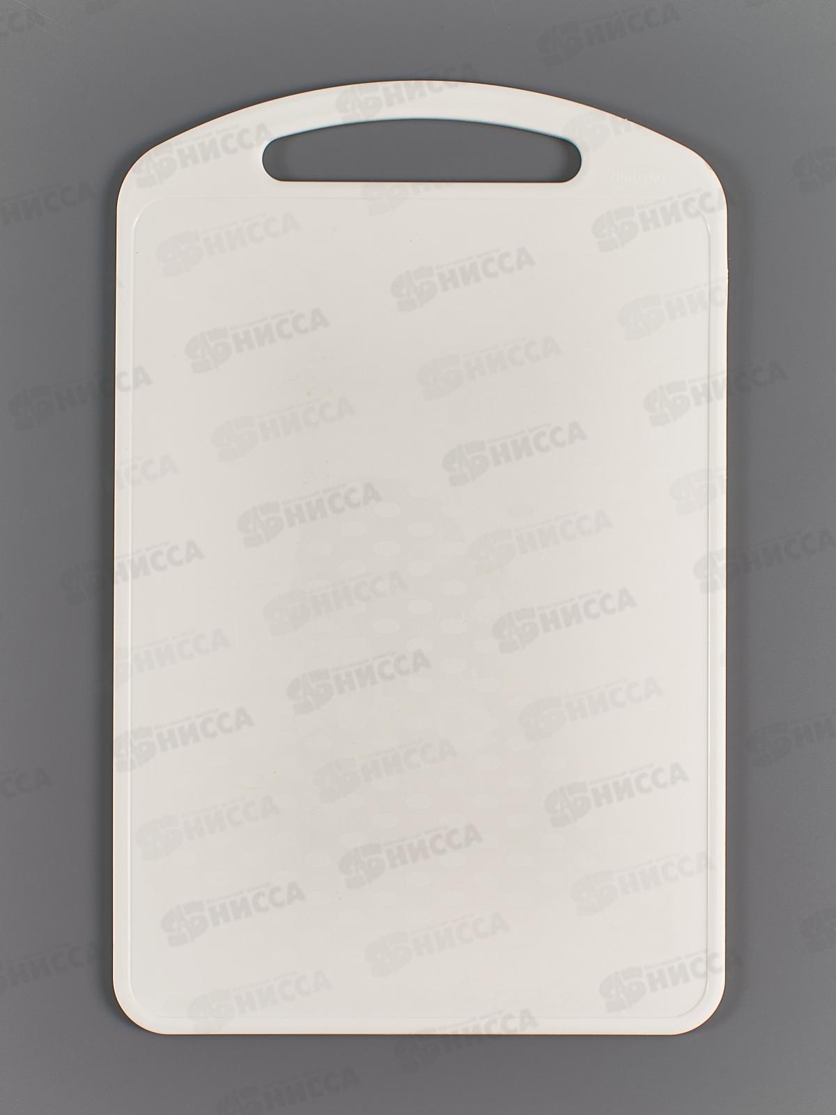 Доска разделочная большая 328*210*5 Белая ИНТ *20