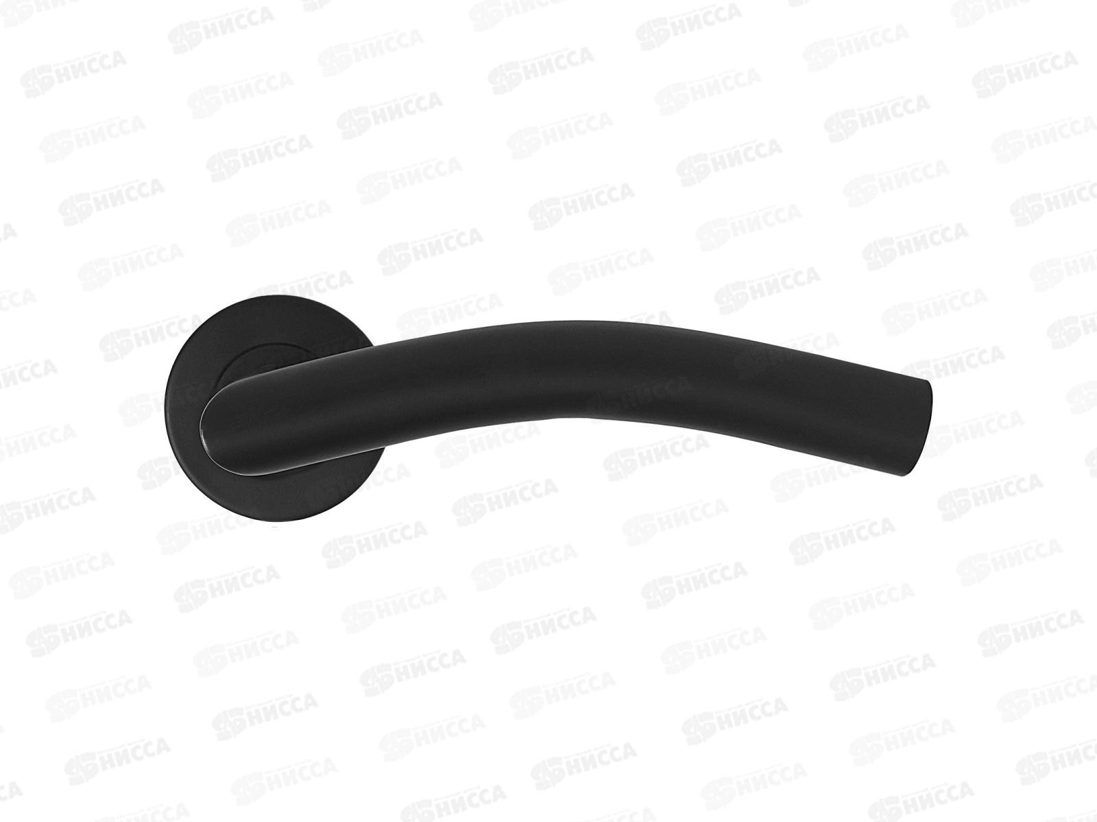 Ручки для дверей Аллюр 1803 SS BL матовый черный INOX комплект *20 737