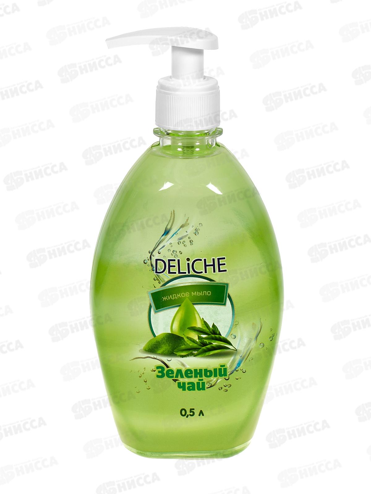 Жидкое мыло DELICHE Зеленый чай,  500мл  *12